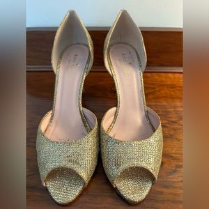 Kate Spade Glitter Heels